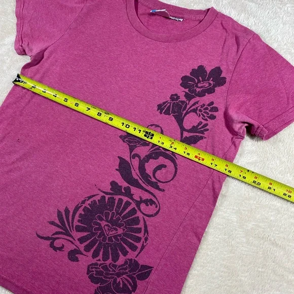 Pink Roxy Tee Shirt - Picture 8 of 8